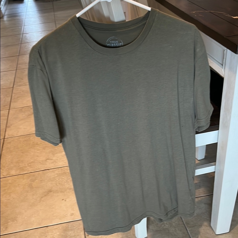 Massimo Olive Short Sleeve Tee